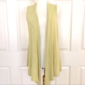 Splendid• Yellow&Grey Striped Soft Sleeveless Vest